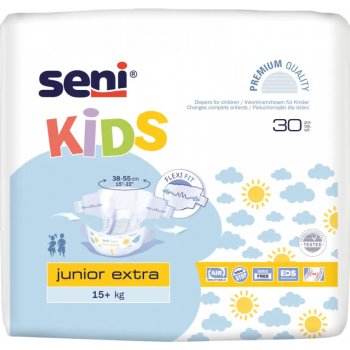 Seni Kids Junior Extra 15+ kg 30 ks