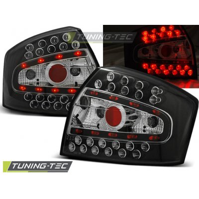 ZADNÍ SVĚTLOMETY, SVĚTLA, LAMPY LED AUDI A4, 2001-2004, SEDAN, ČIRÉ, ČERNÉ – Hledejceny.cz