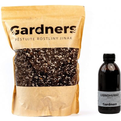 Gardners Set substrát 3 l pro orchideje a lignohumát 250 ml – Hledejceny.cz