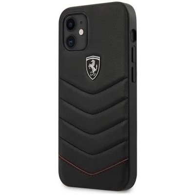 Pouzdro Ferrari iPhone 12 mini hardcase Off Track Quilted černé