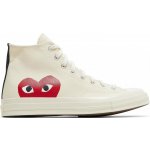 Converse Chuck Taylor All-Star 70 Hi Comme des Garcons PLAY white – Hledejceny.cz
