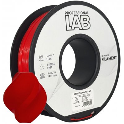 Professional Lab Filament PLA+ RED 1.75mm 1kg – Hledejceny.cz