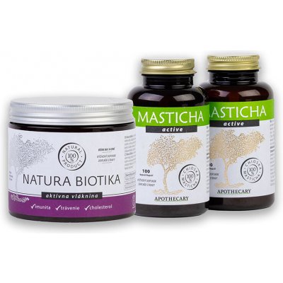 APOTHECARY Masticha Active 200 kapslí + Natura Biotika – Hledejceny.cz