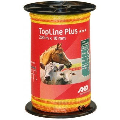 Páska pro elektrický ohradník TOPLINE PLUS 10MM – Hledejceny.cz