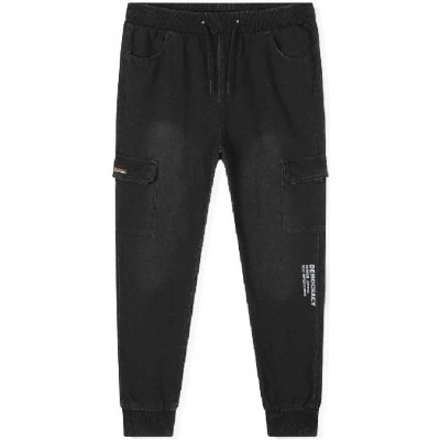 Chlapecké riflové tepláky černá – Sleviste.cz