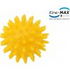 Masážní pomůcka Kine-Max Pro Hedgehog masážní míček ježek žlutý 6 cm