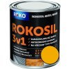 Barvy na kov Rokosil 3v1 akryl RK 300 6200 žlutá světlá 0,6L