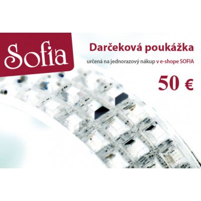 Dárkový poukaz v hodnotě 50 € – Zbozi.Blesk.cz
