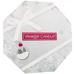 Yankee Candle Snow Globe Wonderland Advent Calendar čajová svíčka se svícnem – Zboží Dáma