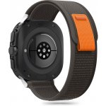 Tech-Protect Nylon na Samsung Galaxy Watch Ultra, 47 mm, černý / oranžový TEC312382 – Sleviste.cz