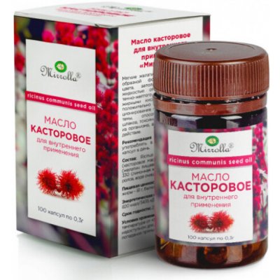 Kastorovy olej kapsle 30g Mirrolla – Sleviste.cz