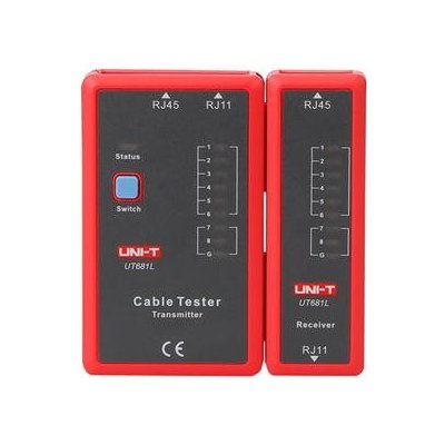 UNI-T Tester kabelu UNI-T UT681L (RJ45, RJ11) – Zbozi.Blesk.cz