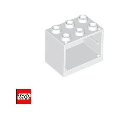 LEGO® 92410 4532b Skříňka 2x3x2 Bílá – Zboží Mobilmania