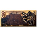 UNITED STATES MINT Zlatý slitek Gold Aurum Note (2023 Mountain Lion, 24K) Lev 250 mg – Zboží Mobilmania