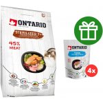 Ontario Cat Sterilised 2 kg – Hledejceny.cz