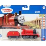 Mattel Tomáš a přátelé Tahací kovová mašinka s vagónem JAMES HDY62 – Zboží Dáma
