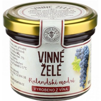 Vinné želé Rulanské Modré Slovácká moštárna 100 g – Zbozi.Blesk.cz