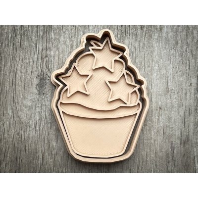 TVOŘÍTKO Silvestrovský cupcake - vykrajovátko – Hledejceny.cz