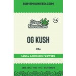 Weed Revolution Og Kush Outdoor CBD 20% THC 1% 20 g – Zboží Dáma
