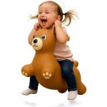 Jamara hopsadlo medvěd s pumpou hnědý – Zboží Dáma