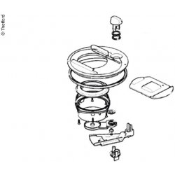 Thetford Thetford Zavírací mechanismus odpadní nádrže pro C250 a C260