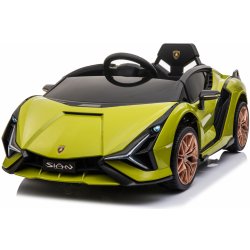 Mamido elektrické auto Lamborghini Sian zelená