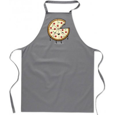 Povidlo.cz Zástěra Pizza Šedá – Hledejceny.cz