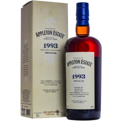 Appleton Hearts Collection 1993 63% 0,7 l (karton) – Hledejceny.cz