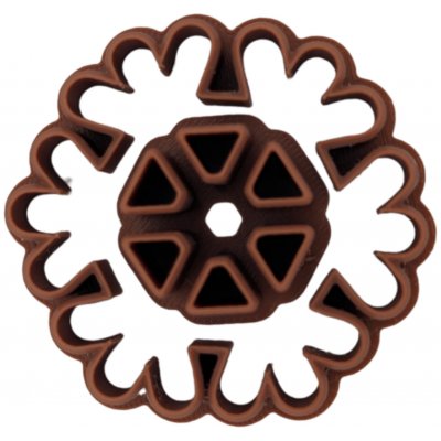 Vykrajovátko na linecké Vločka ozdobná | Tvoříko na Vánoční linecké cukroví – Zboží Dáma