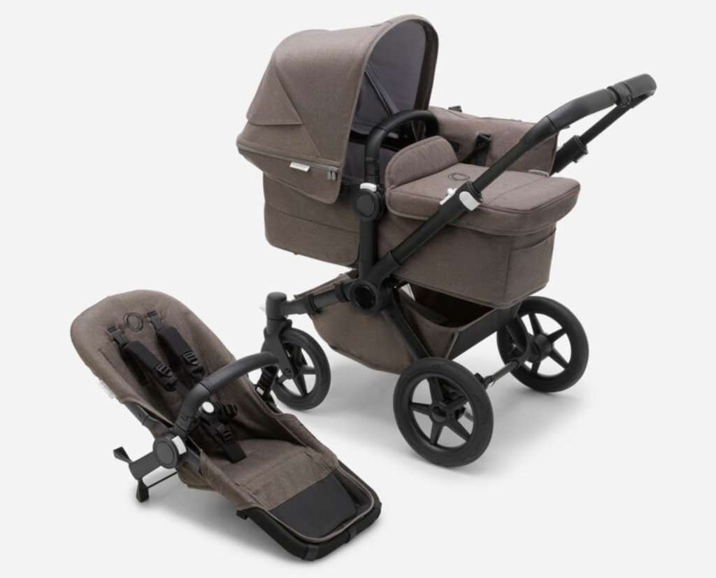 Bugaboo Donkey 5 Mineral Mono Complet Black/Taupe 2022