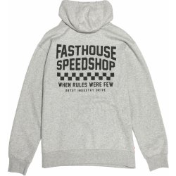 Fasthouse Chalet Hooded Pullover Heather Gray