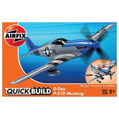 Airfix Quick Build letadlo J6046 Day P-51D Mustang