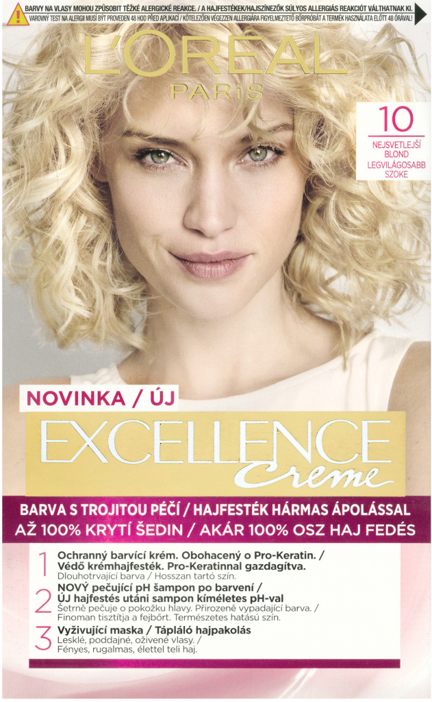 L\'Oréal Excellence Creme Triple Protection 10 Lightest Ultimate Blonde 48 ml