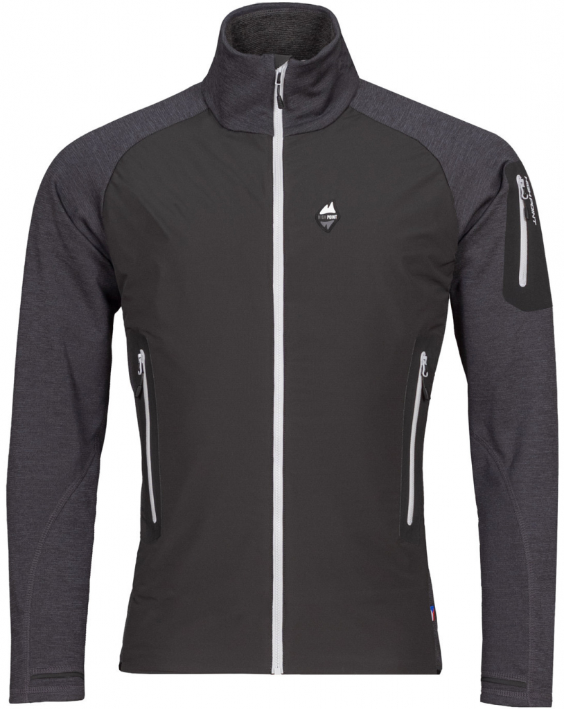 High Point Merino Alpha Hoody bunda black/antracit