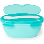Skip Hop miska s lžičkou v ochranném pouzdře Easy Serve 240 ml – Zboží Dáma
