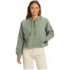 Dámská mikina Roxy dámská mikina Drakes Cove Half Zip Agave Green Zelená