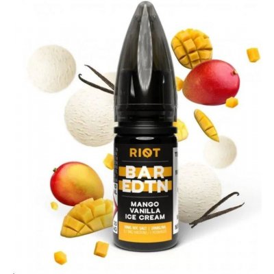 Riot Squad BAR EDTN Salt Mango Vanilla Ice Cream 10 ml 10 mg – Zboží Mobilmania