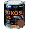 Barvy na kov Rokosil 3v1 akryl RK 300 2320 hnědá světlá 0,6 L