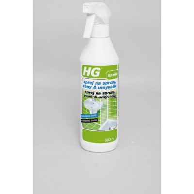 HG sprej pro sprchy vany a umyvadla 0,5 l – Hledejceny.cz