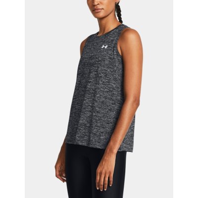 Under Armour Tech Tank Twist W 1383656 001 black – Zboží Dáma