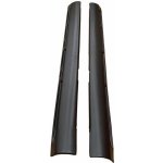 Plastové prahy Škoda Octavia 2 Liftback + Kombi 2004-2013 Jemný desén – Zbozi.Blesk.cz