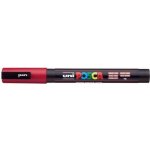 Uni Posca PC-3M tm. červený – Sleviste.cz