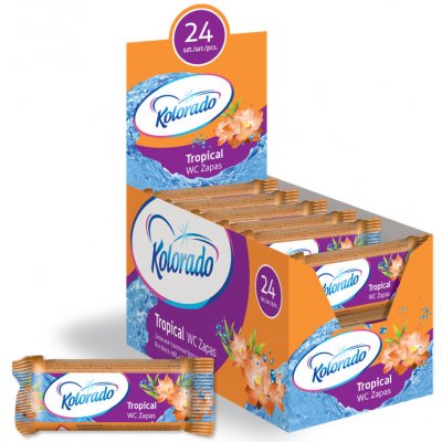 KOLORADO WC závěs fresh toilet náhradní váleček 40 g mix vůní – Sleviste.cz