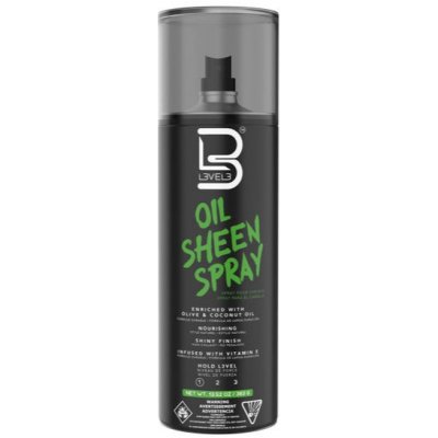 L3VEL3 Oil Sheen Spray olej na vlasy 385 ml