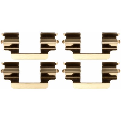 Sada příslušenství obložení kotoučové brzdy TRW PFK809 | Zboží Auto