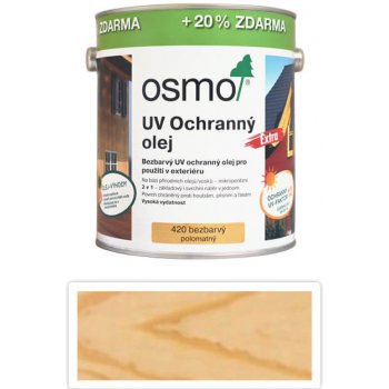 Osmo 420 UV ochranný olej Extra 3 l Bezbarvý