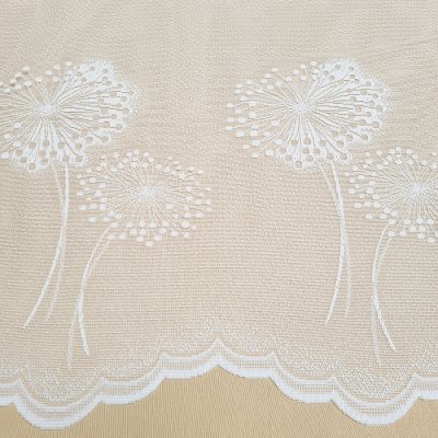 Žakárová záclona CHMÝŘÍ bílá 150 cm – Hledejceny.cz