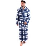 Vestis Ryan hřejivý se šálovým límcem bílo modrá varianta světle modrá kostka 0158 – Zboží Mobilmania