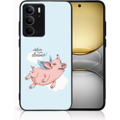 VSECHNONAMOBIL 110187 MY ART Ochranný kryt pro Realme C75 / Realme 14x 5G PIG (186) – Zboží Živě