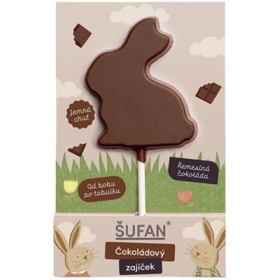 Šufan Čokoládový zajíček z mléčné čokolády 20 g – Zbozi.Blesk.cz